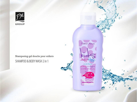 Shampooing-gel douche pour enfants Kids Aqua Magic